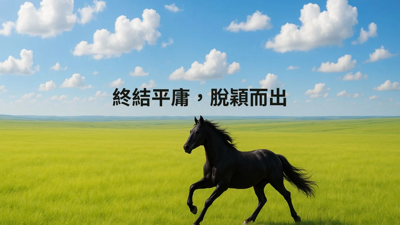 終結平庸，脫穎而出